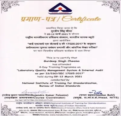 BIS Certification