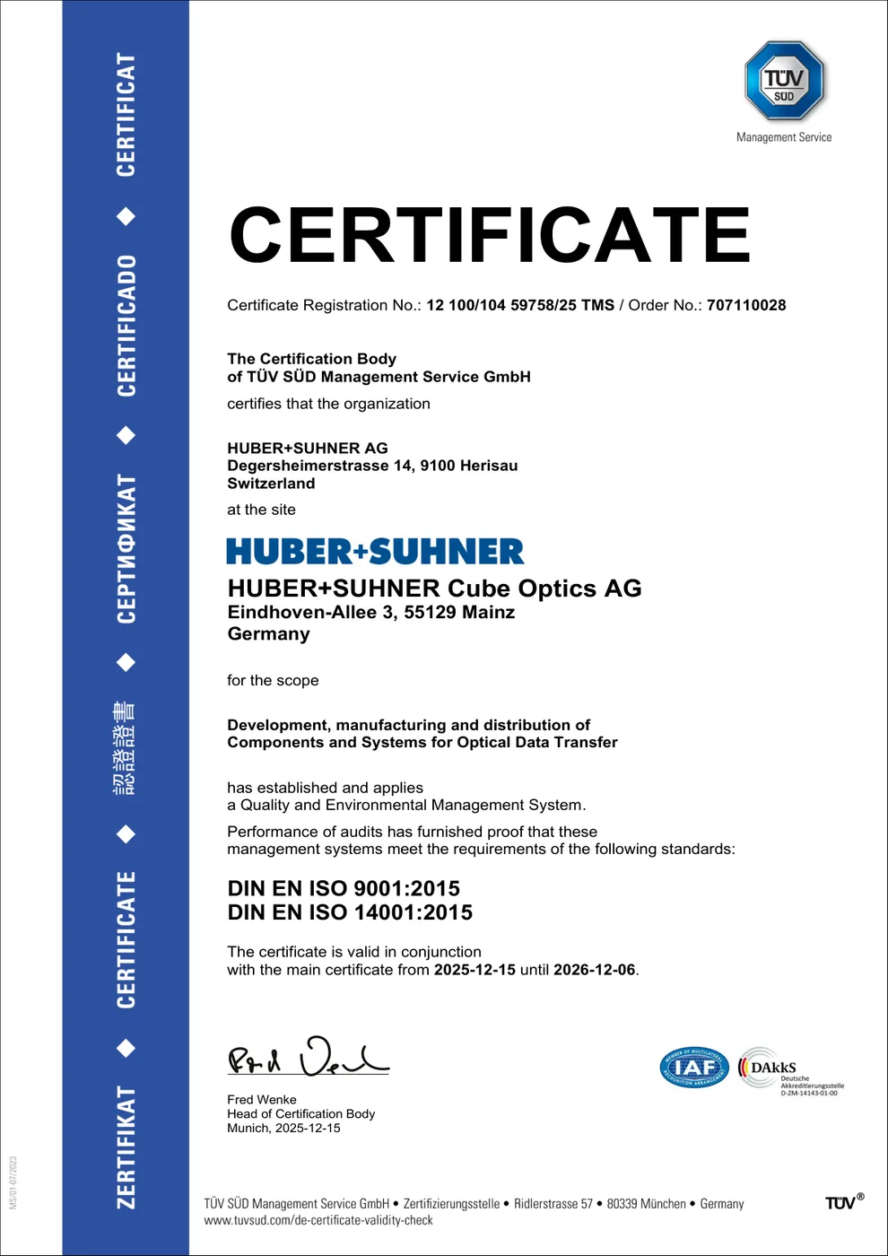 ISO 14001:2015