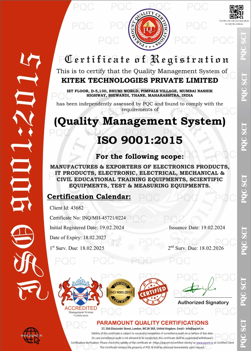ISO 9001:2015