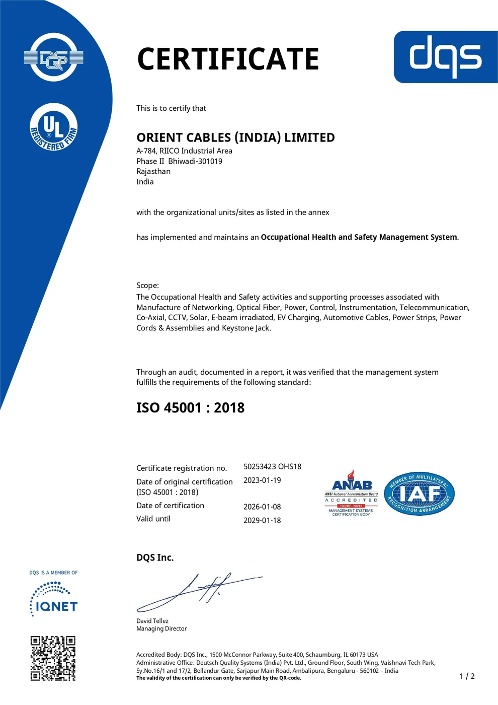 ISO 45001