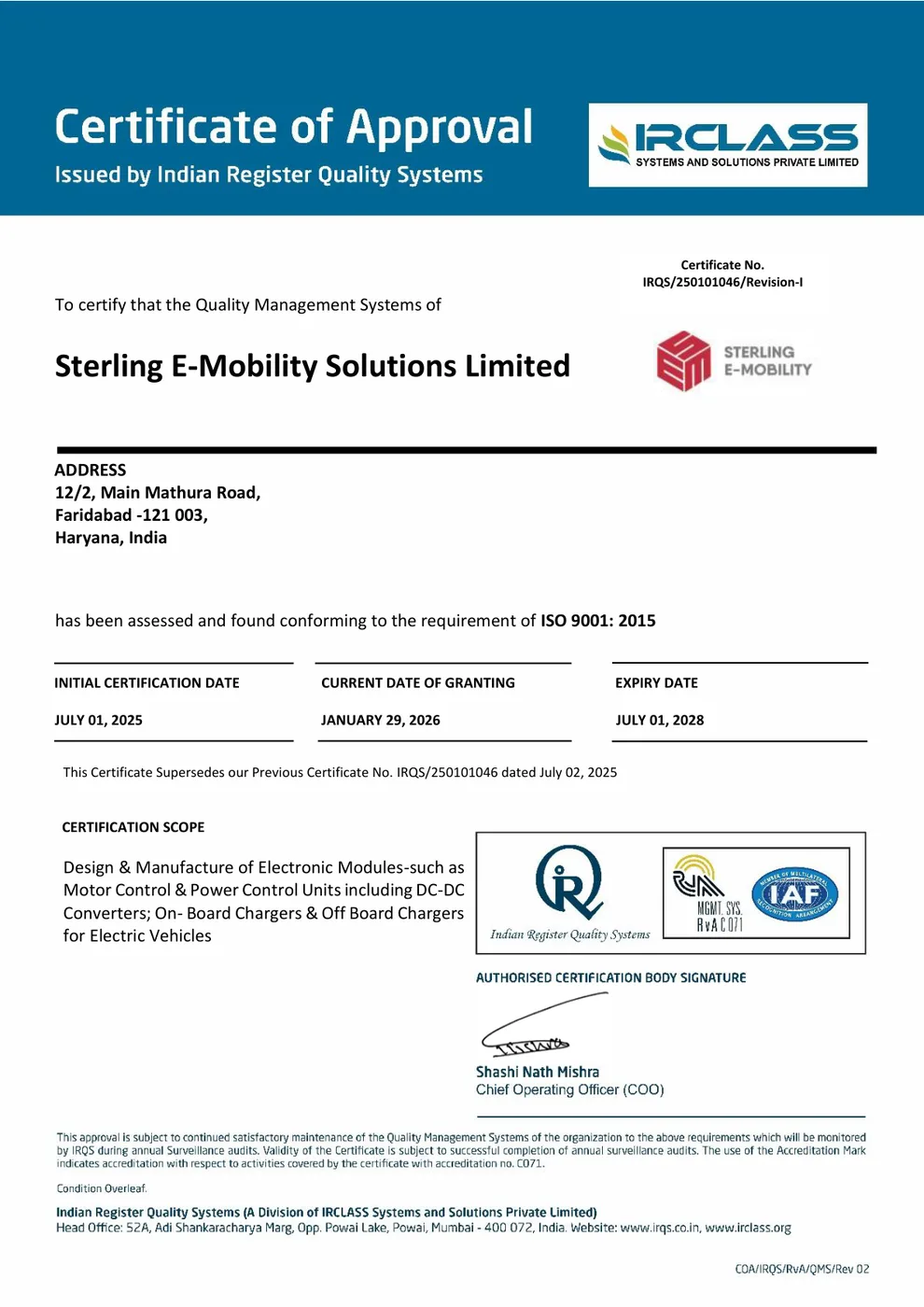 ISO 9001