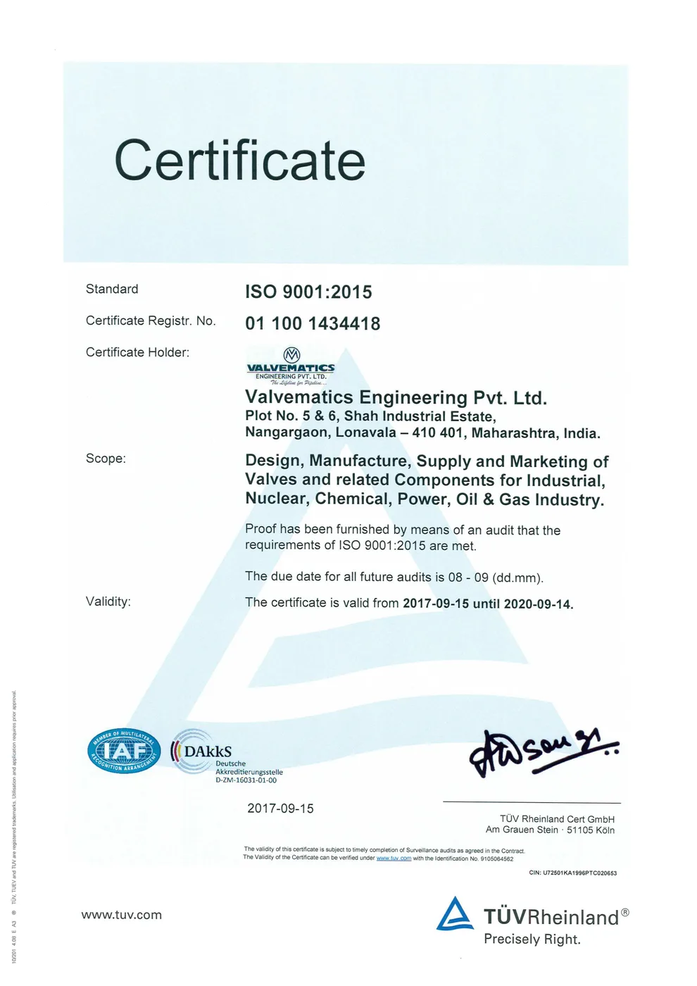 ISO 9001:2015