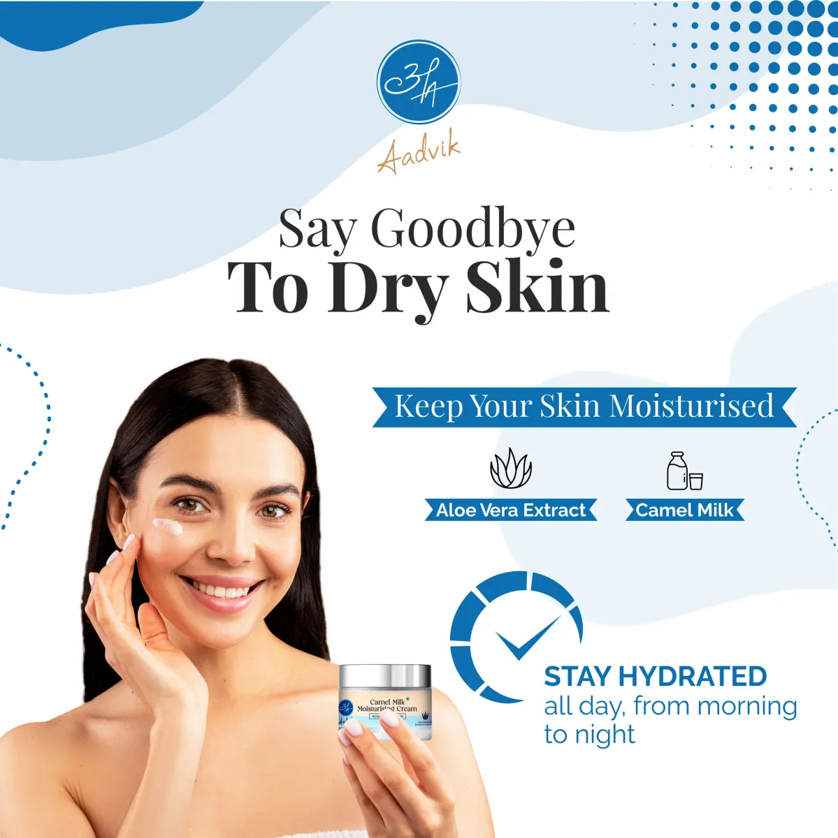 Camel Milk Moisturising Face Cream - 50gm view 7