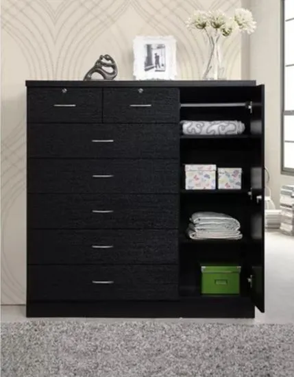 Chest of Drawers - Black