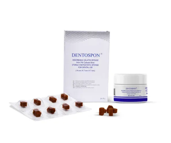 Dental Haemostatic Sponges with Colloidal Silver