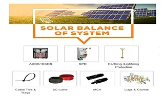 Raygen - Solar BOS with Lugs, Earthing and Conduit Pipes (Heavy Duty) - 4KW to 7KW -3Phase
