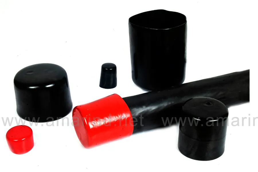 Dip Molded Cable End Cap view 3
