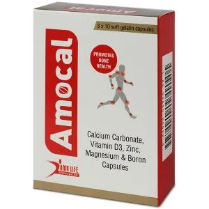 Calcium Carbonate, Vitamin D3, Zinc & Magnesium Soft Gelatin Capsules