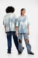 Oversized T-Shirt - Blot In Blue - Unisex, Bold Streetwear Design, Best Price