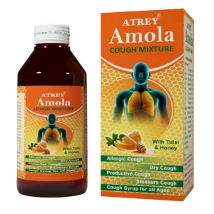 Atrey Amola Cough Mixture with Tulsi & Honey – 450ml
