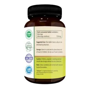 Vedaone Moringa (Shigru) 750mg – 60 Tablets view 2