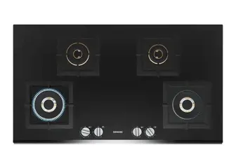 EP9B6FG20IiQ500Gas hob90 cmTempered glass, Black