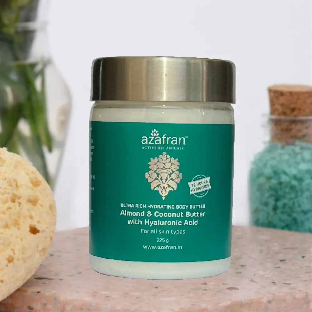 Ultra Rich Hydrating Body Butter - Almond & Coconut Butter with Hyaluronic Acid