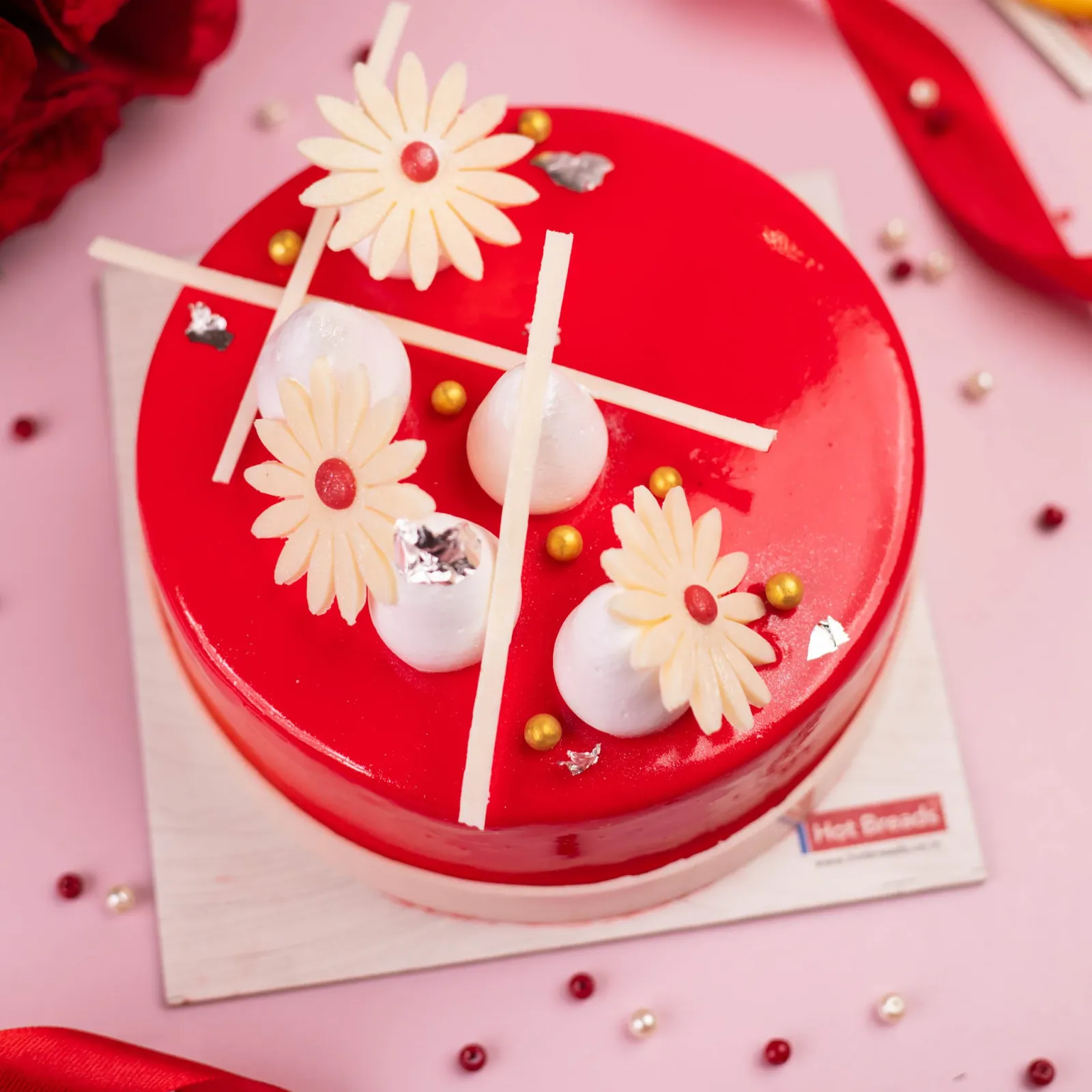 Valentine's Premium Strawberry Love Cake - 2025