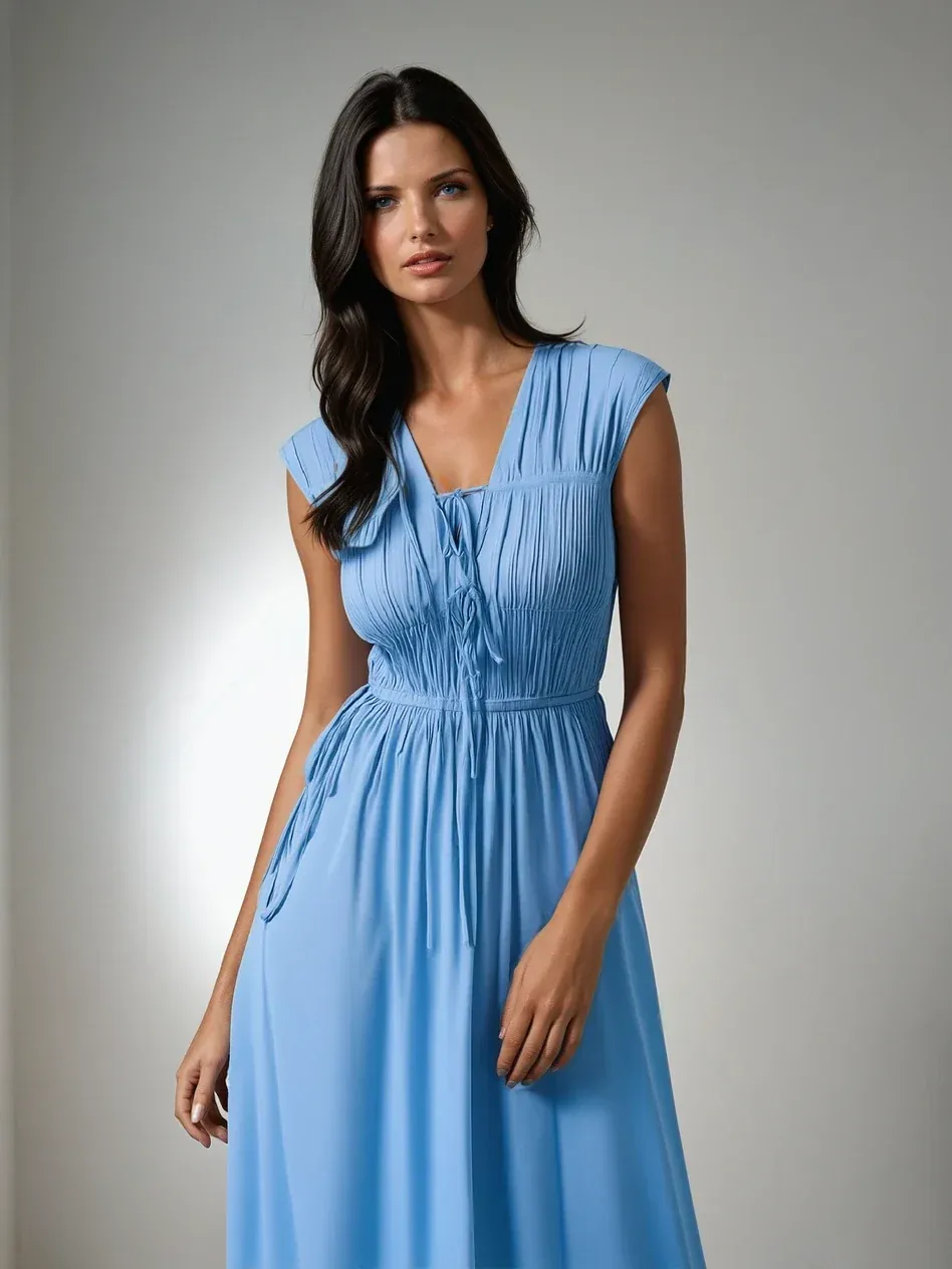 Ruched Maxi Dress