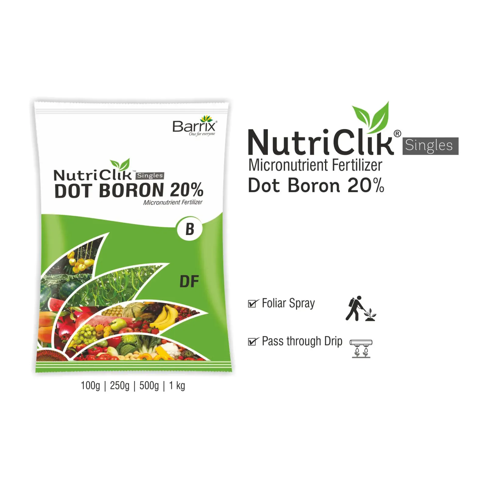 Nutriclik Singles – DOT BORON 20% view 2