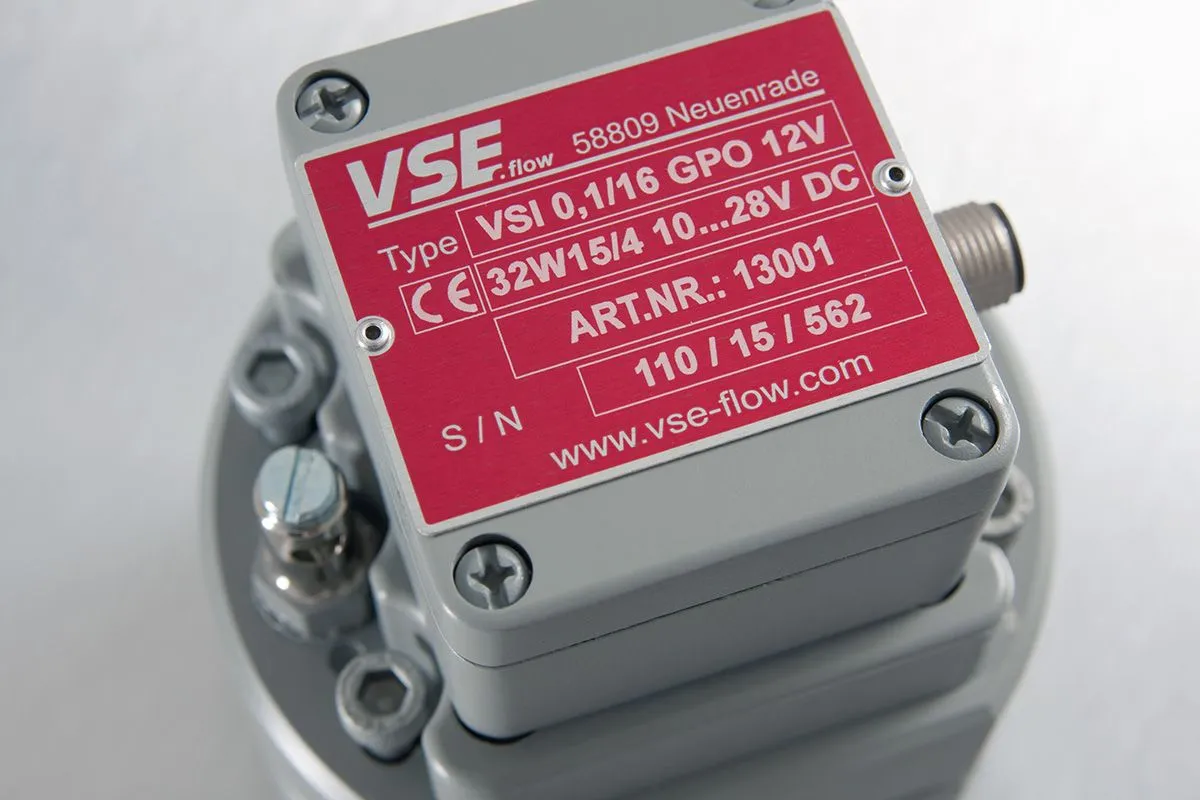 VS gear flow meter
