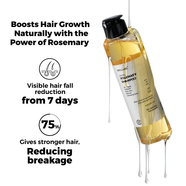 Rosemary Shampoo for Visible Hair Growth view 2