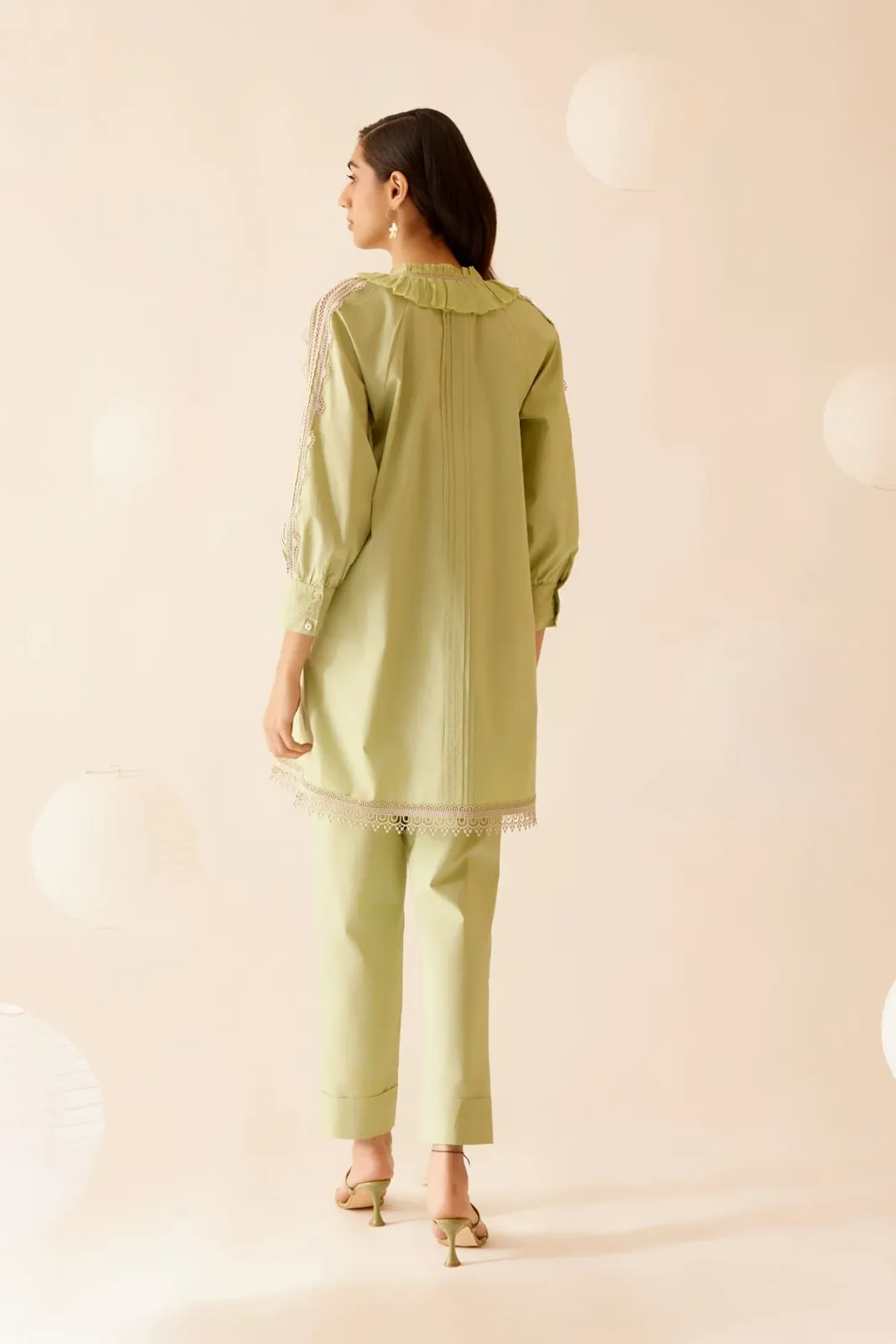 Nysa Pant - Green view 4