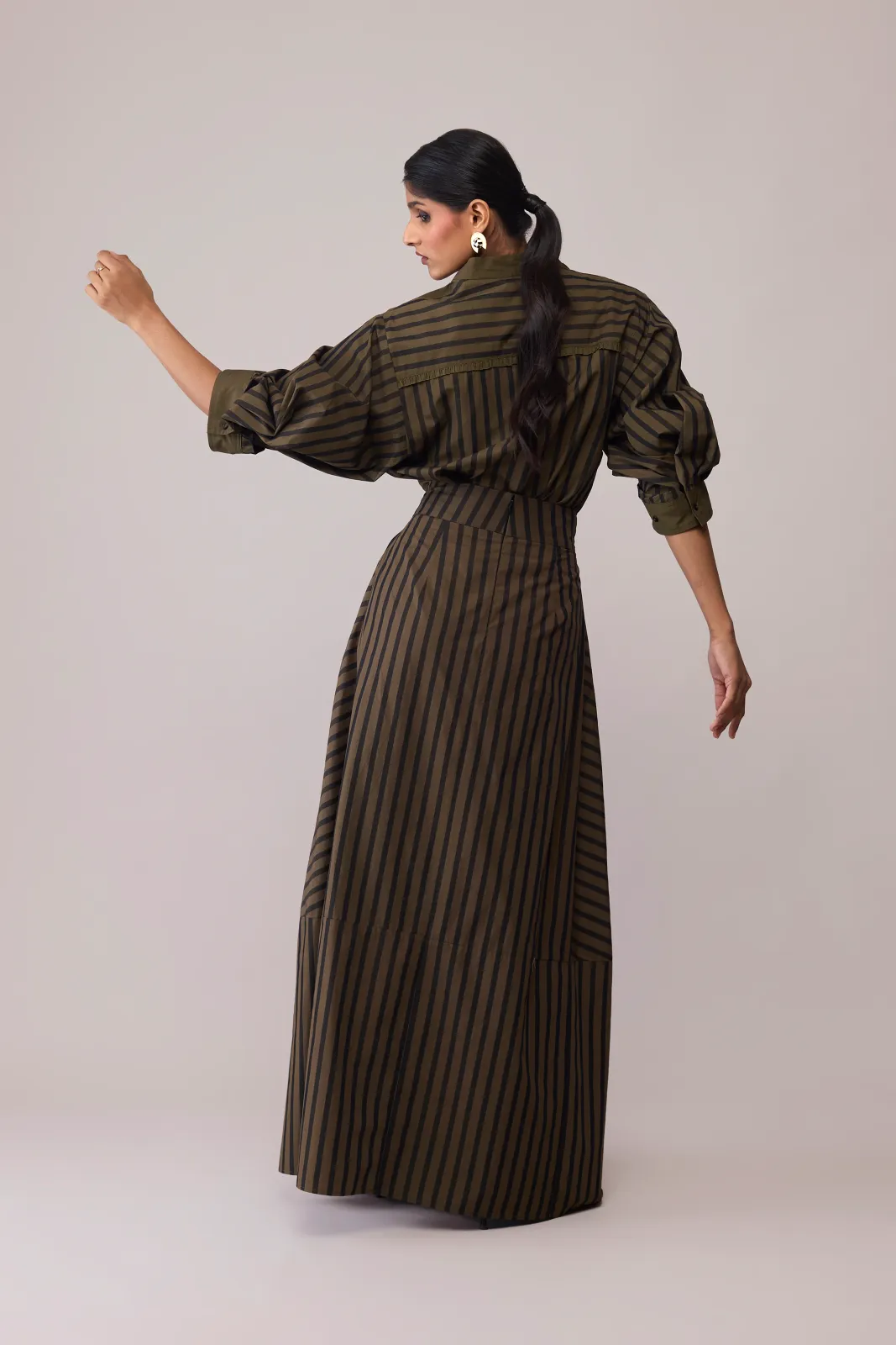Ann Shirt - Olive view 3