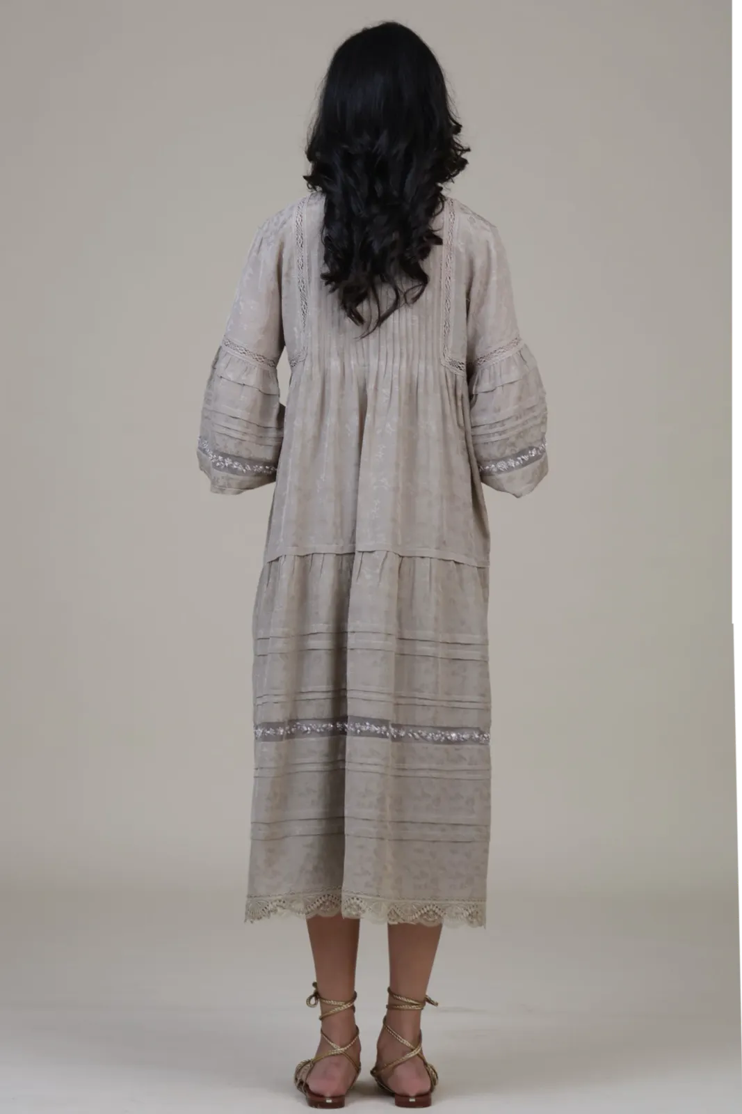 Nur Dress - Sand view 4