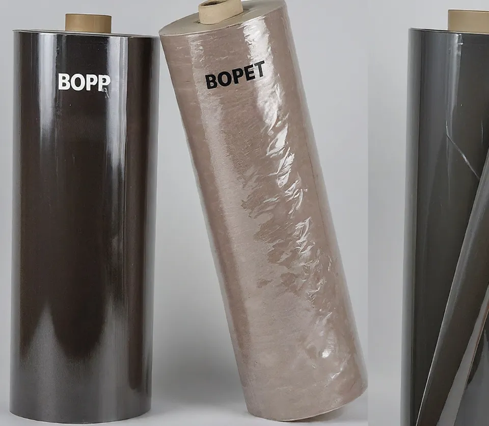 BOPP and BOPET printed films