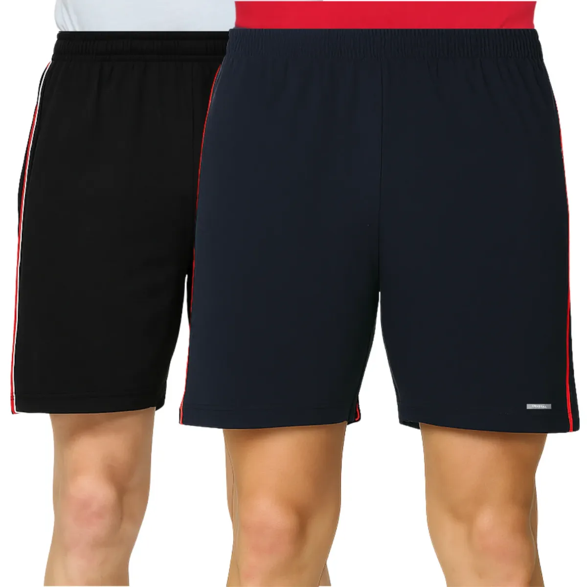 Knit Shorts - (Black , Navy)