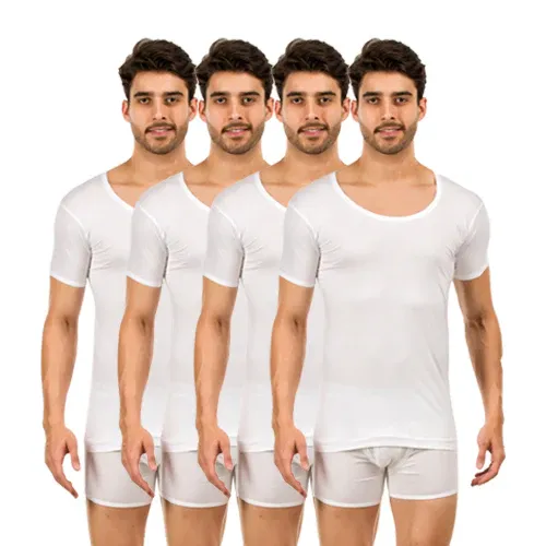 Alpha Half Sleeve Vest (Pack of 4)