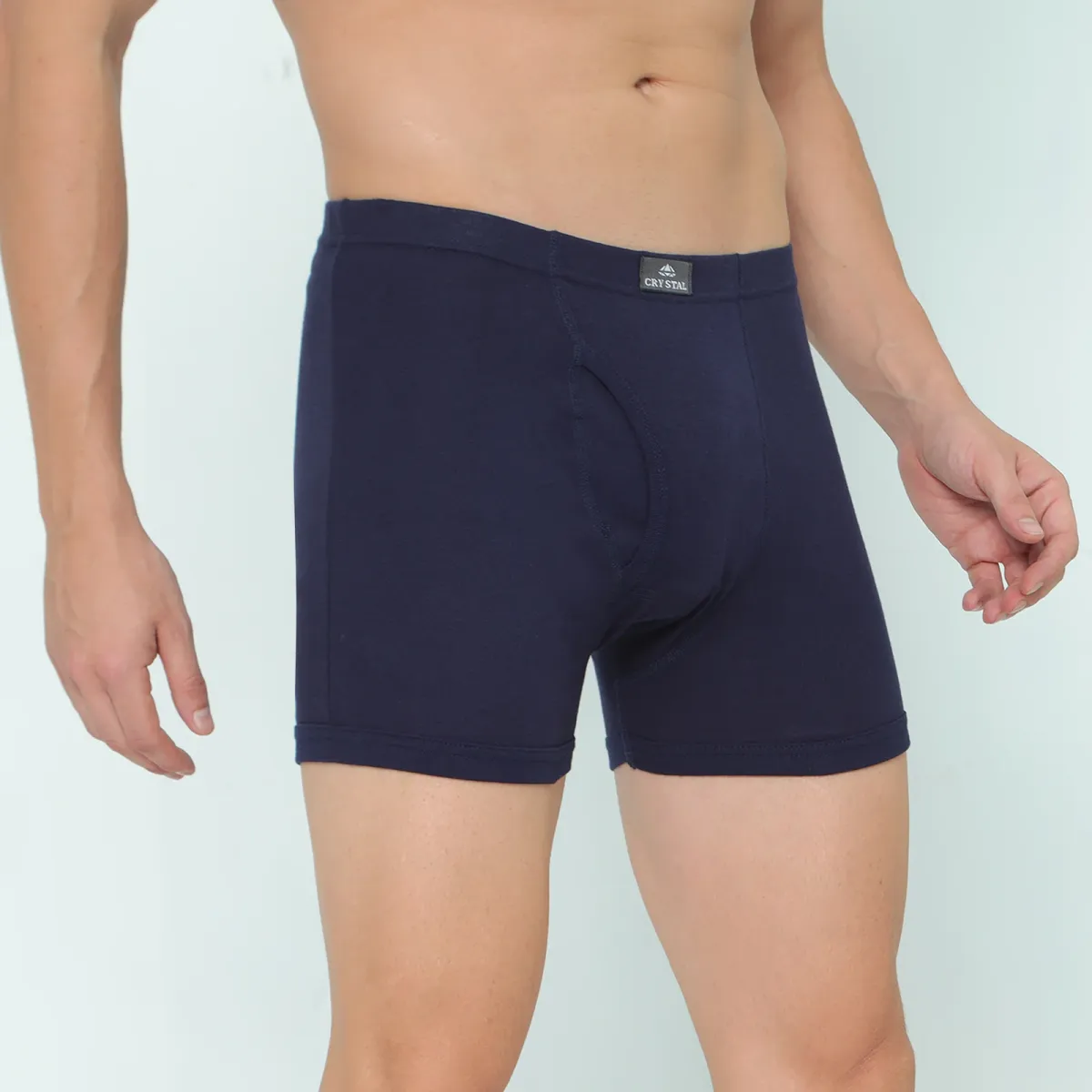 Silver Trunk - Navy view 2