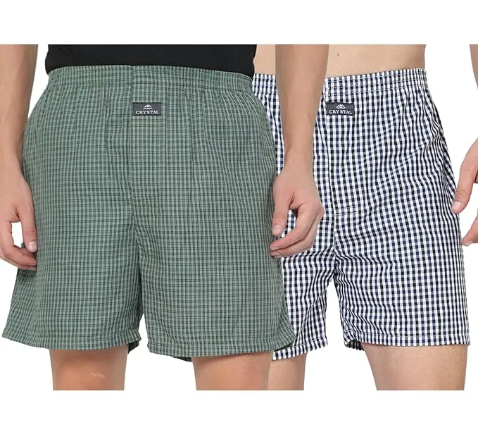 Boxer Shorts Pack of 2 (Colors may vary)