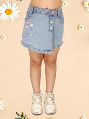 Embellished Shorts for girls