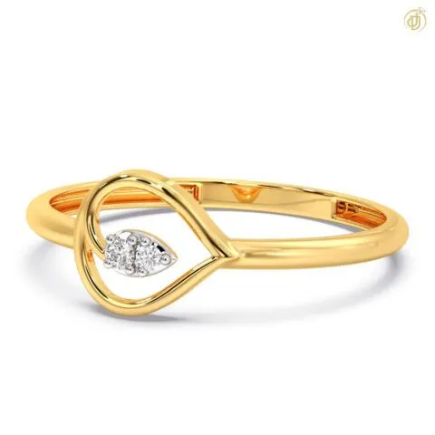 Diamond Ladies Ring (A25)18k view 2