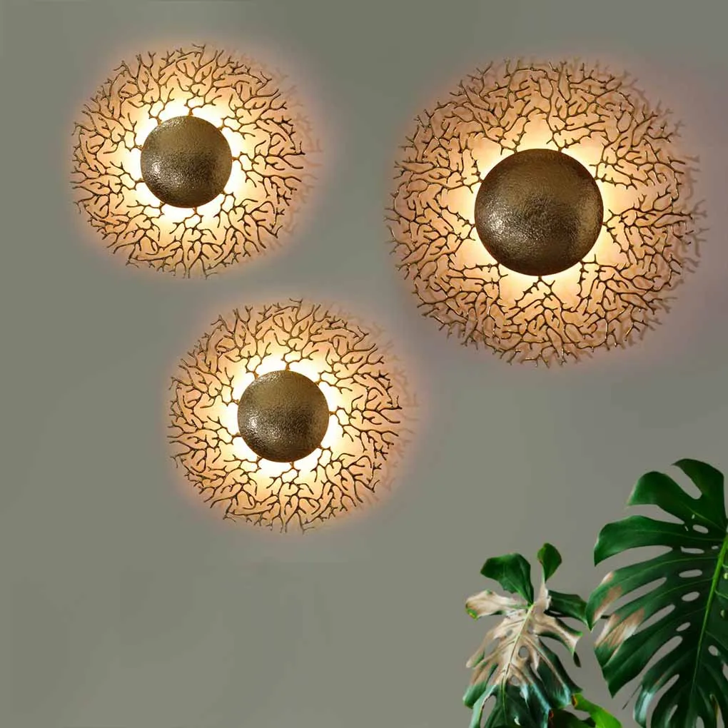 CORAL WALL SCONCE – Sculptural Wall Light For Home Interiors