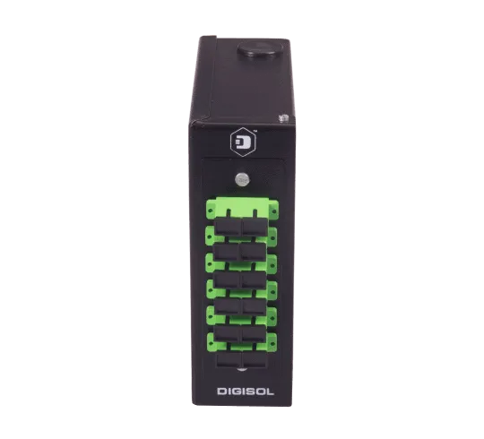 Digisol Enterprise Structured Cabling 12 Port LIU, Wall Mount Type, Din-Rail Design – DGF-LXXXUXX-2CD