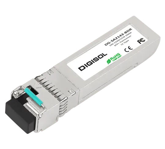 DG-SA2143-BDR/BDT – DIGISOL 10Gbps SFP+ Single Mode Single Fiber SFP Transceivers