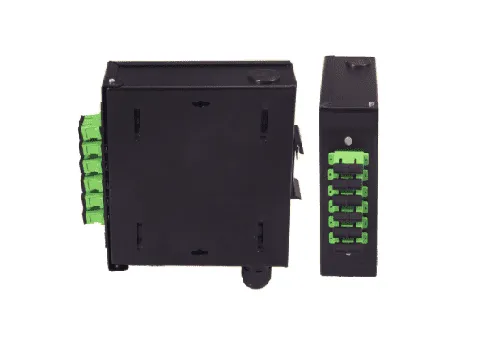 DIGISOL Compact LIU Wall mount/Din Rail Design 12 Port Unloaded- DGF-LXXXUXX-2CD