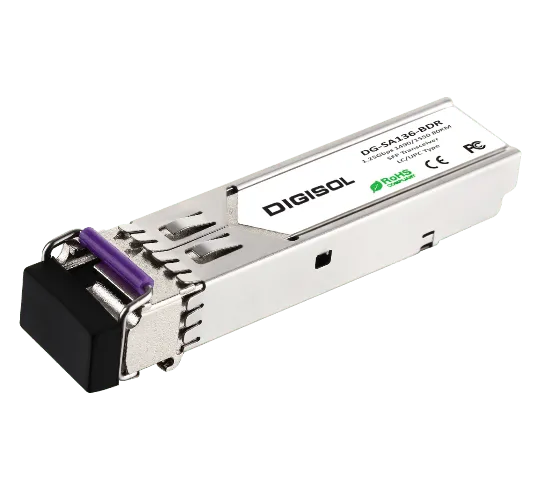 DG-SA1136-BDR / DG-SA1136-BDT -Digisol 1.25Gbps SFP Single Mode Single Fiber 80km SFP Transceivers