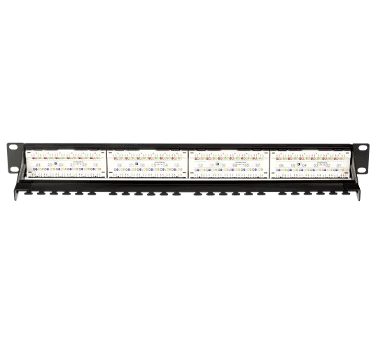Digisol Channel SCS Patch Panel, 24 Port, Cat5e UTP, 180 Degree- DGC-PP5U2L-1A