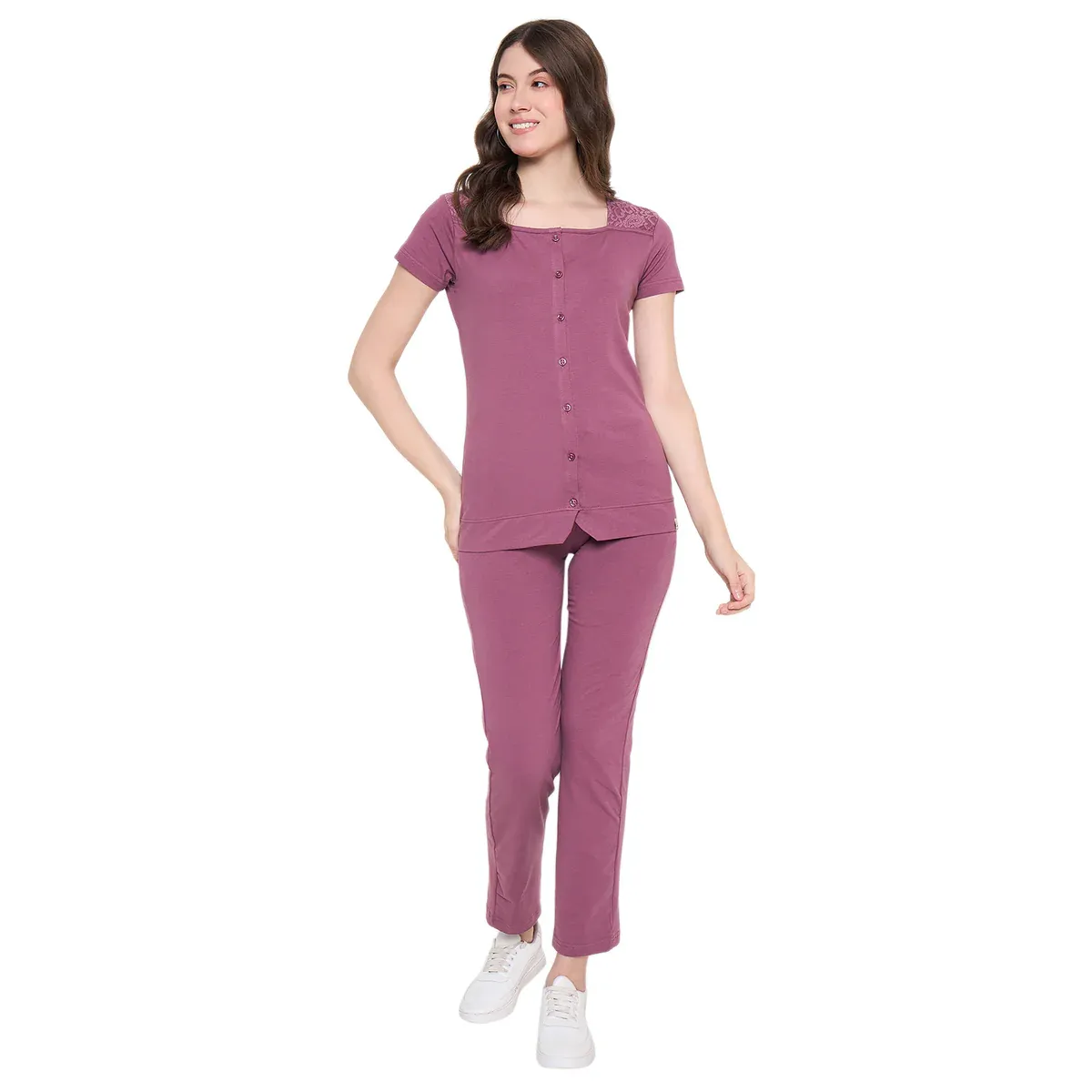 Duke Urban Women Half Sleeve Top & Lower Set (LFX7816)