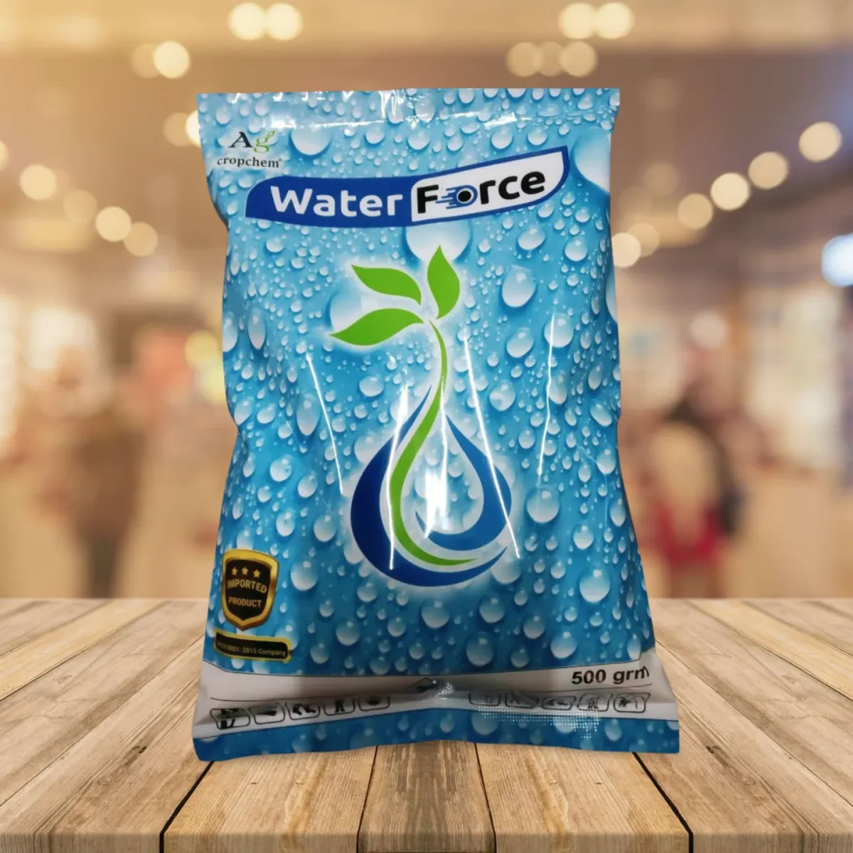 WATER FORCE {SUPER WATER ABSORBENT POLYMER (SAP)}
