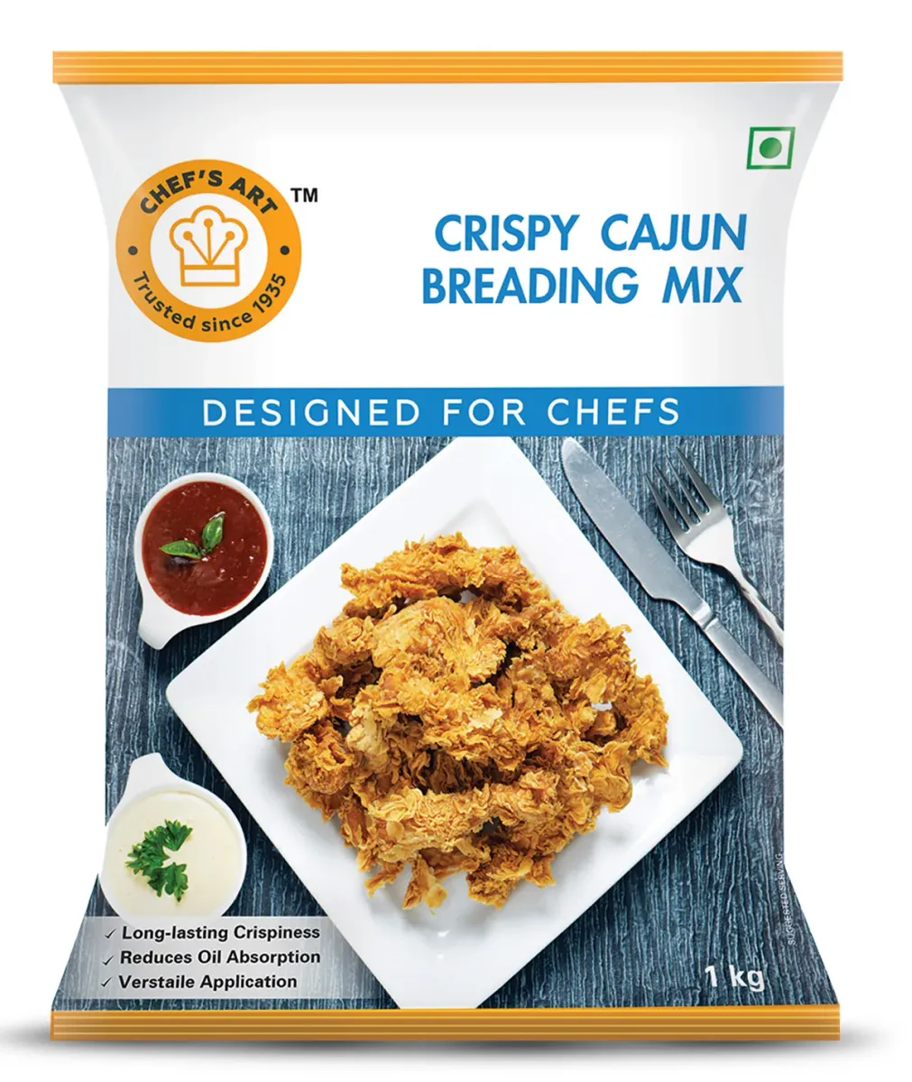 Chef’s Art Crispy Cajun Breading mix