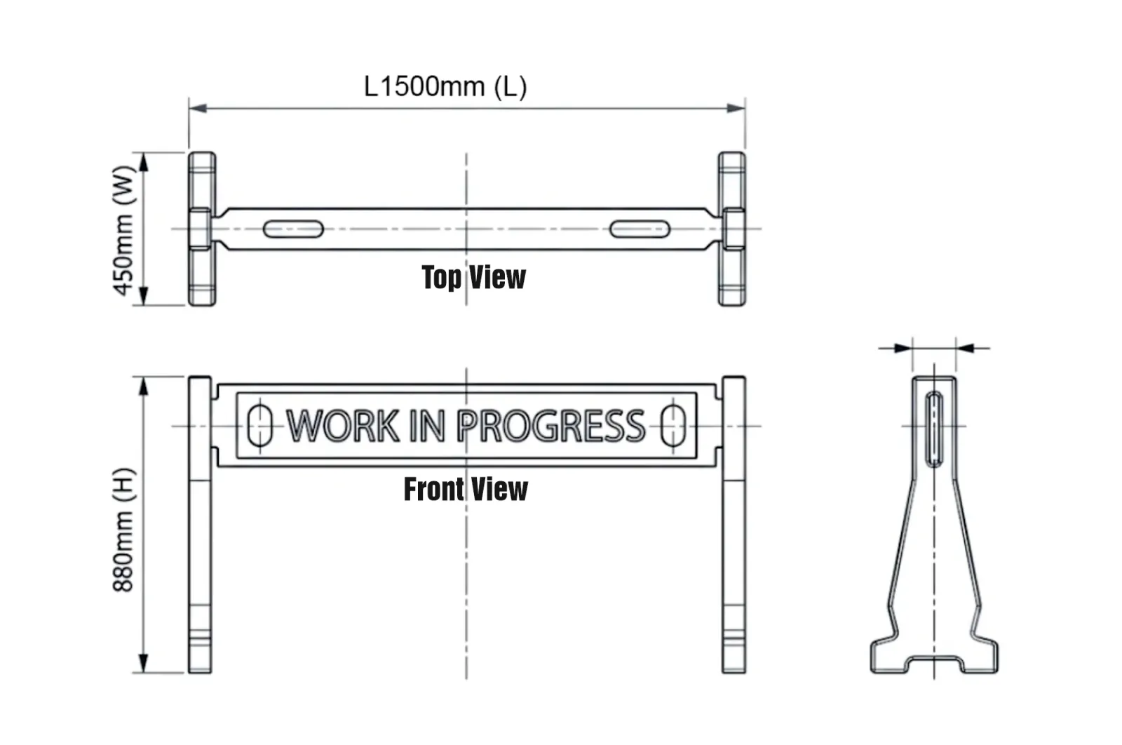 1.5-meter Barrier-Fence Barrier 15 K view 4