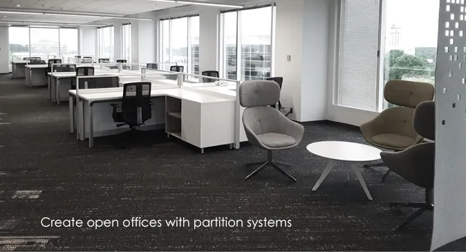 Office Partition System view 3