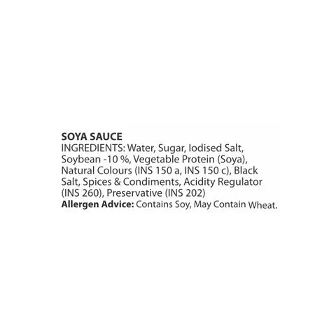 TOPS Dark Soya Sauce - 250g. Glass Bottle view 5
