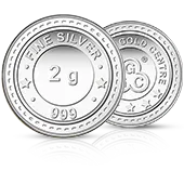 2gm GGC 24K Silver Coin