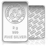2gm GGC 24K Silver Bar
