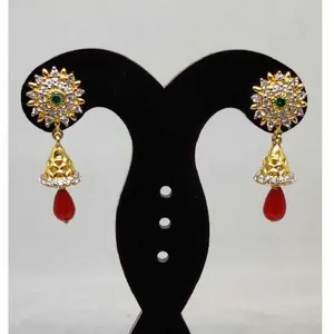 22k Ladies Latkan Earrings