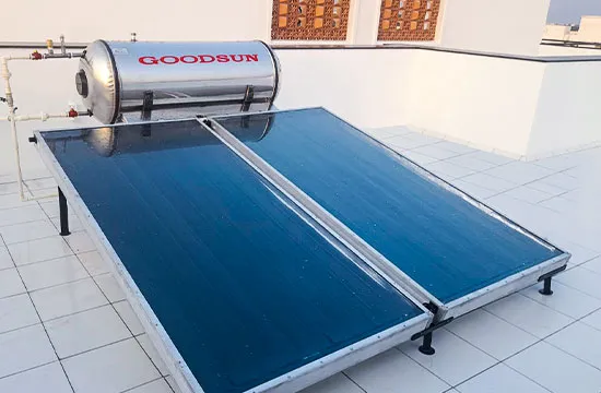 SOLAR WATER HEATER view 2
