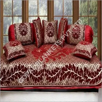 Printed Diwan Bed Sheet
