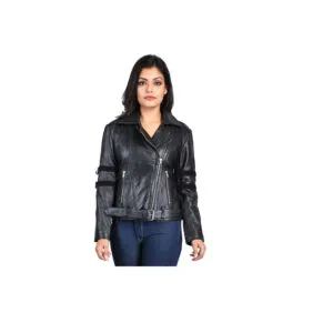 Genuine Leather Jacket For Women (LD/8-111)